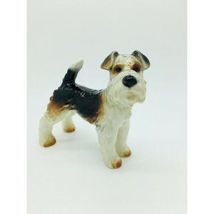 Vintage Goebel W Germany Wire Fox or Airedale Terrier Figurine 1972 - 1979